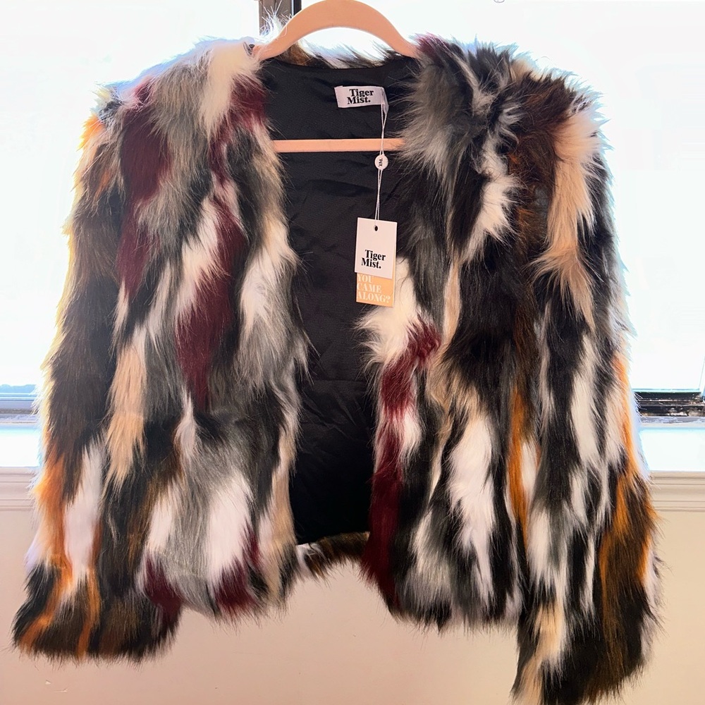 Tiger Mist Karine Faux Fur Jacket